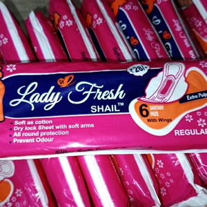 Lady Fresh Shail Sanitary napkin.