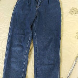 Blue Mom Fit Jeans