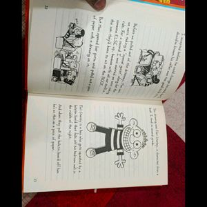 2 Books Diary Of A Wimpy Kid (Hardcover Book)