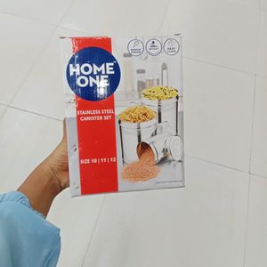 Homeone Stainless Steel Containers Set