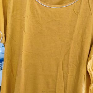 Women Mustard Top