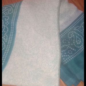 New Saree With Free Sanitary Pads Packet