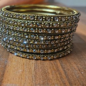 Stone Bangles 8 PIECES (1set)