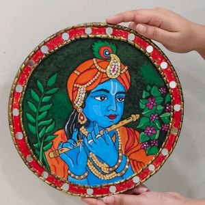 Handmade Krishna Painting