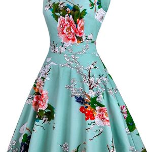 Korean A-line Floral Dress...🫰🏻