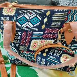 A Beautiful Printed Handbag