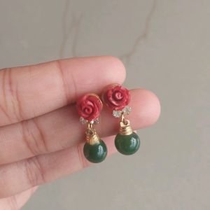 Multicolor Single Layer Pearl Jewelry Set