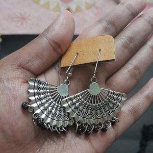 Oxidized Jewellery Set With Earring ||never Use Totally New