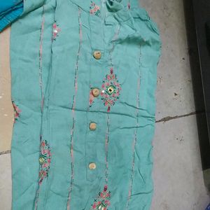 Cotton Rayonmix Kurti With