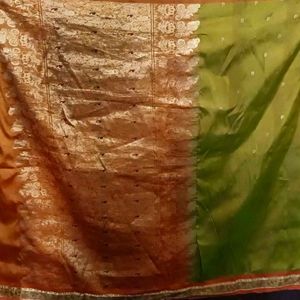 Vintage Kanjivaram Silk Saree Handloom