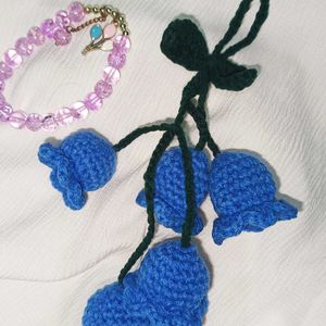 Handmade Crochet Bell Flower