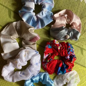 Scrunchie Pack Of 7