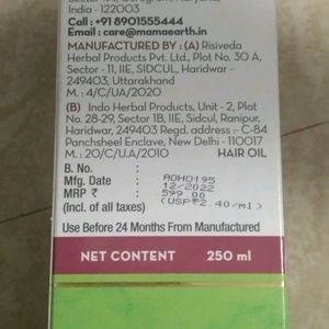 Mamaearth Onion Hair Oil