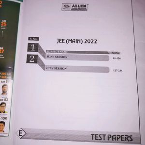 Allen Jee Main(2022) All Shift Papers.