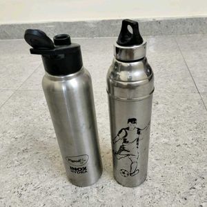 Pigeon And Steel Water Bottle Good Condition