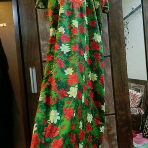 FLORAL NIGHT GOWN