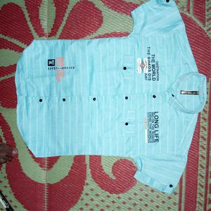 Stylish Printed Cotton Shirt For Boys