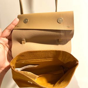 Brown Mini Sling Bag