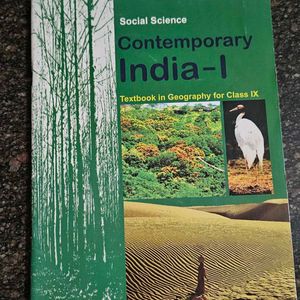 Combination Of Geography Books From 9th To 12thstd