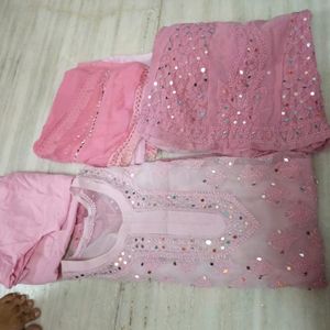 Lucknowi Chikankari Suit