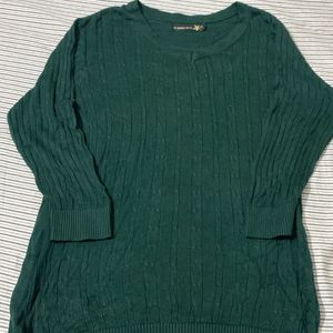 Green Long Sweater