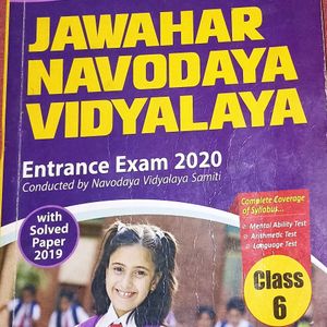 Class 6 Book, Jawahar Navodaya BOOK