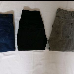 3high Waist Jeans