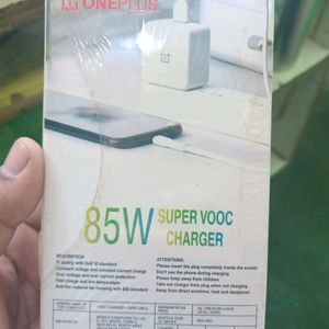 One Plus 85 Watt Charger