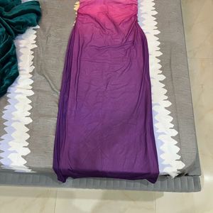 Violet Ombre Tube Dress