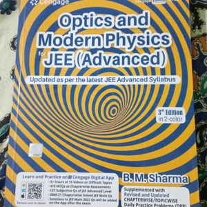 JEE (Advance) Book Of Optics and Modern Physics