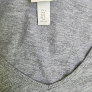 H&M Grey Casual Top