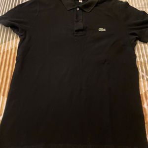 Lacoste Black Polo Neck!