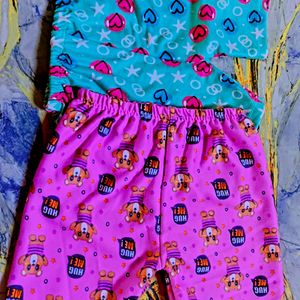 Girls And Boys Short Pant 4,6 Year