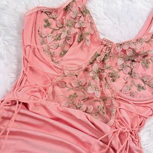 Pink Lacey Barbie Dress