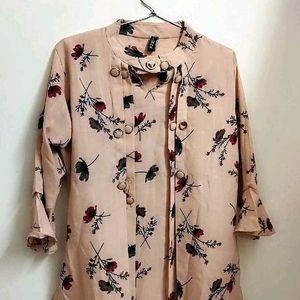 Flowers Design Tunic Top 🥀