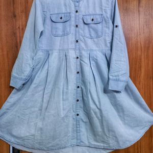 Light Blue Women Shirt