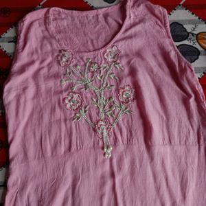 Kurti Set With Shrug