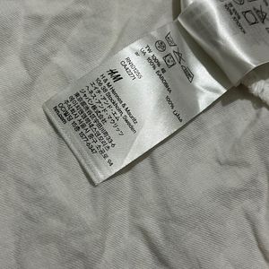 H&M White Formal/ Casual Shirt no