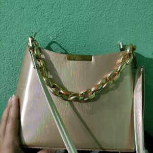 Golden Shiny Bag