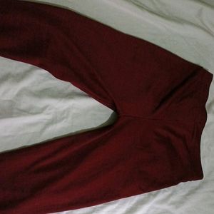 Maroon Pants...