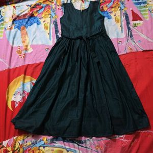 Girls Green Frock