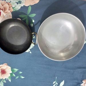 Alluminium &Iron Kadai