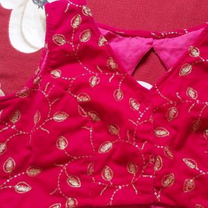 Deginer Saree And Velvet Blouse