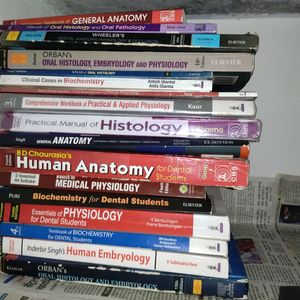 Mbbs/ BDS First Year Books