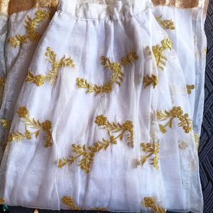 Beautiful White Ethenic Skirt 🤍