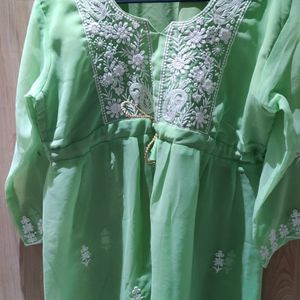 Green Tunic Top