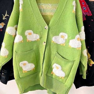 Green Cardigan