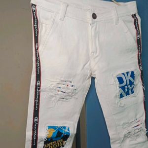 White Mens Pants