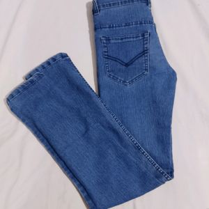 Blue Straight Jeans