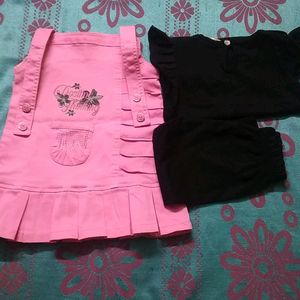 Dungaree For Baby Girl